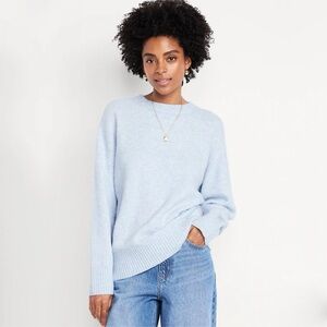 NWT Old Navy SoSoft Crew-Neck Tunic Sweater
Color: Contrail